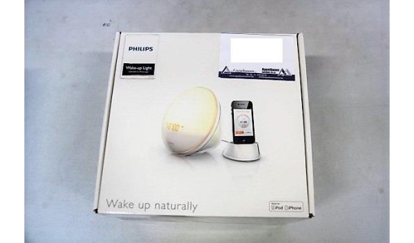 Nieuwe wake-up light PHILIPS, type HF3350/01, met Iphone docking